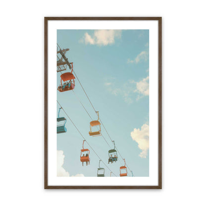 [Color:Walnut], Picture of art in a Walnut frame