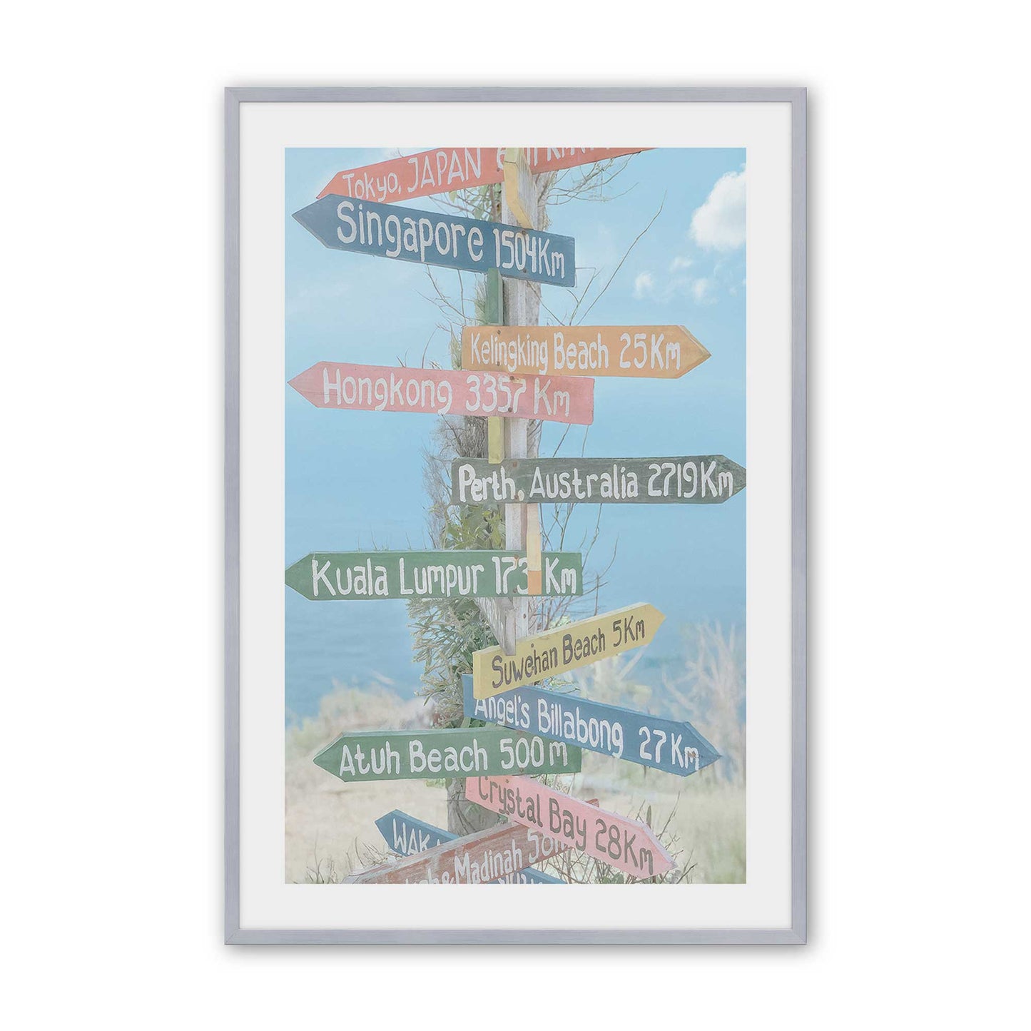 [Color:Polished Chrome], Picture of art in a Polished Chrome frame
