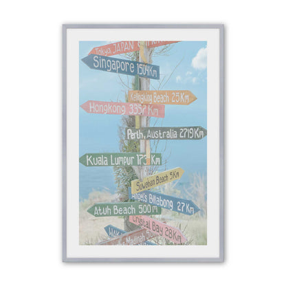 [Color:Polished Chrome], Picture of art in a Polished Chrome frame