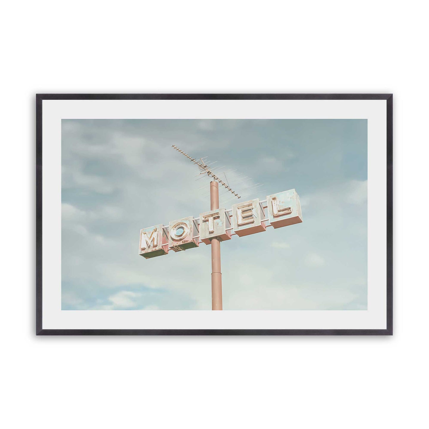 [Color:Weathered Zinc], Picture of art in a Weathered Zinc frame