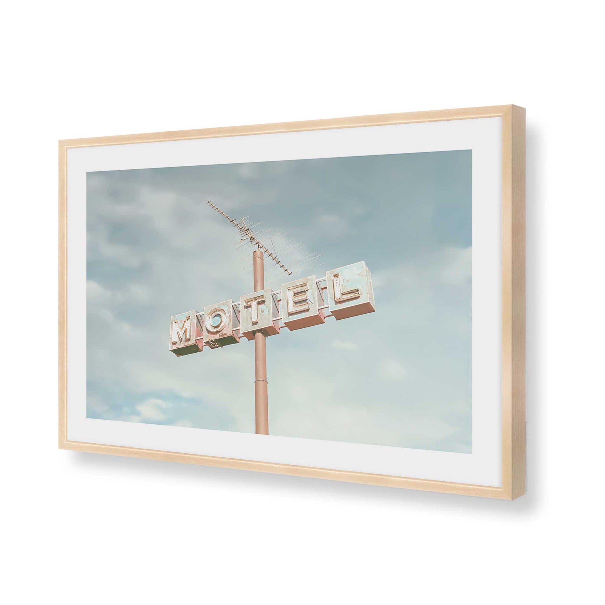 [Color:Raw Maple], Picture of art in a Raw Maple frame of the corner