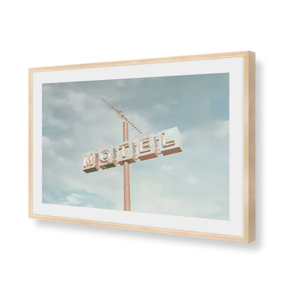 [Color:Raw Maple], Picture of art in a Raw Maple frame of the corner