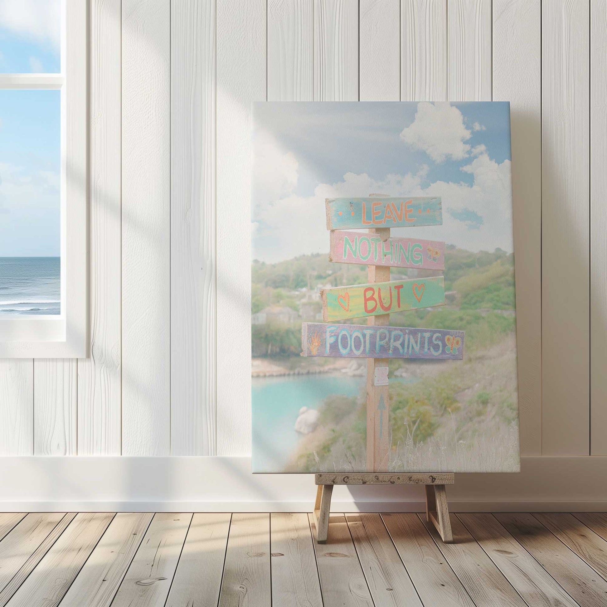 Picture of art in a room