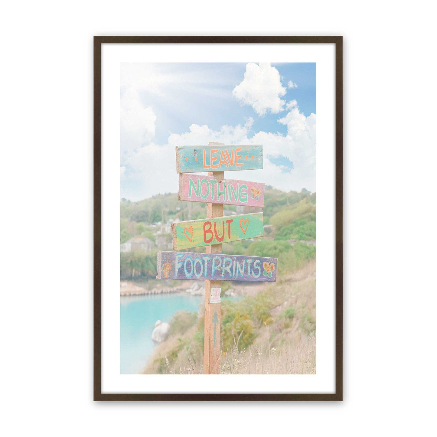 [Color:Belvinder Brown], Picture of art in a Belvinder Brown frame