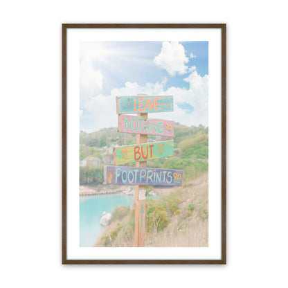[Color:Walnut], Picture of art in a Walnut frame