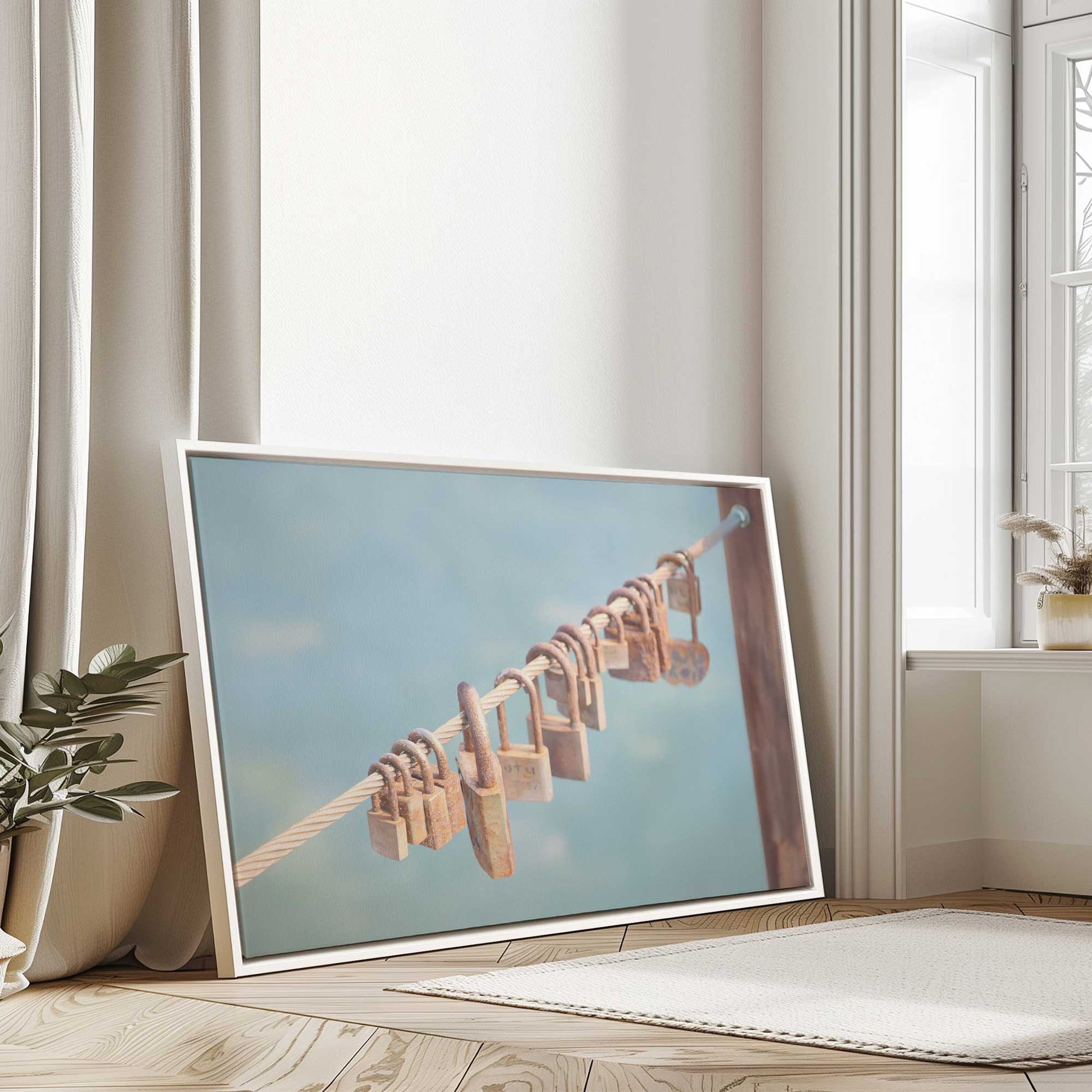 Picture of art in a room