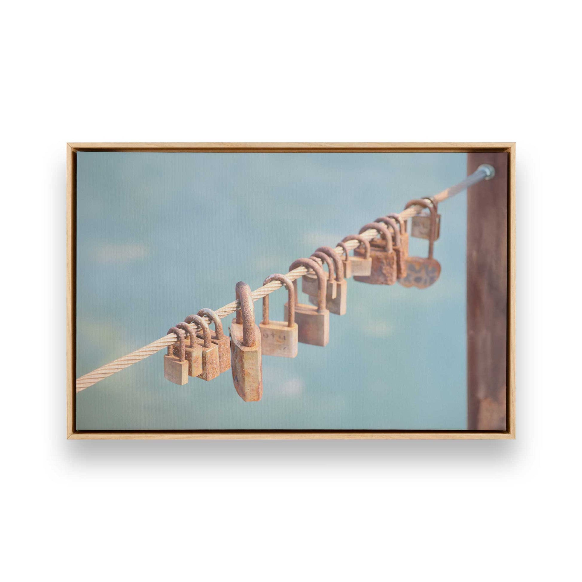 [Color:American Maple], Picture of art in a American Maple frame