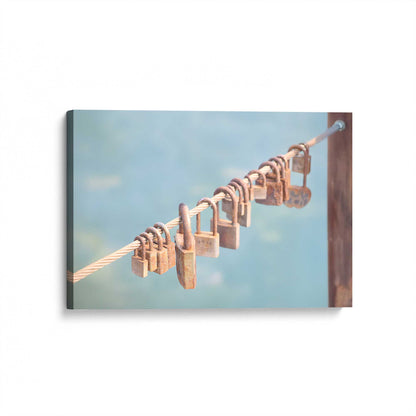 [Color:Stretched Canvas], Picture of art at an angle