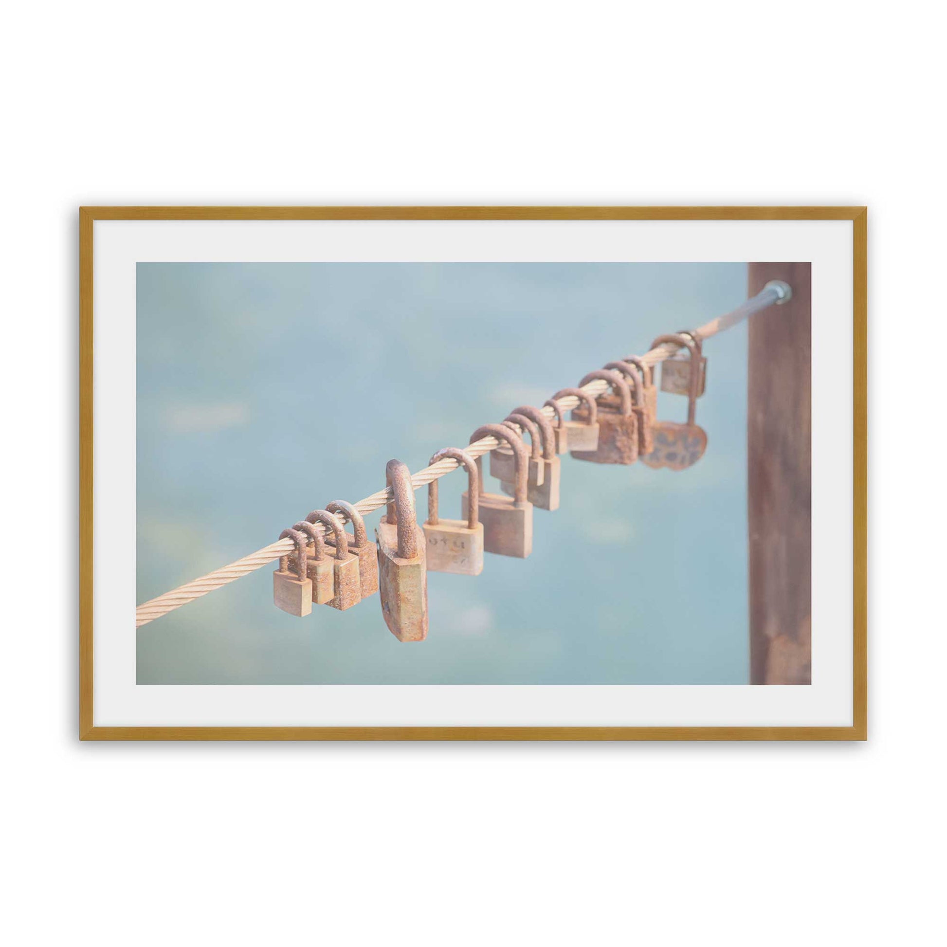 [Color:Polished Gold], Picture of art in a Polished Gold frame