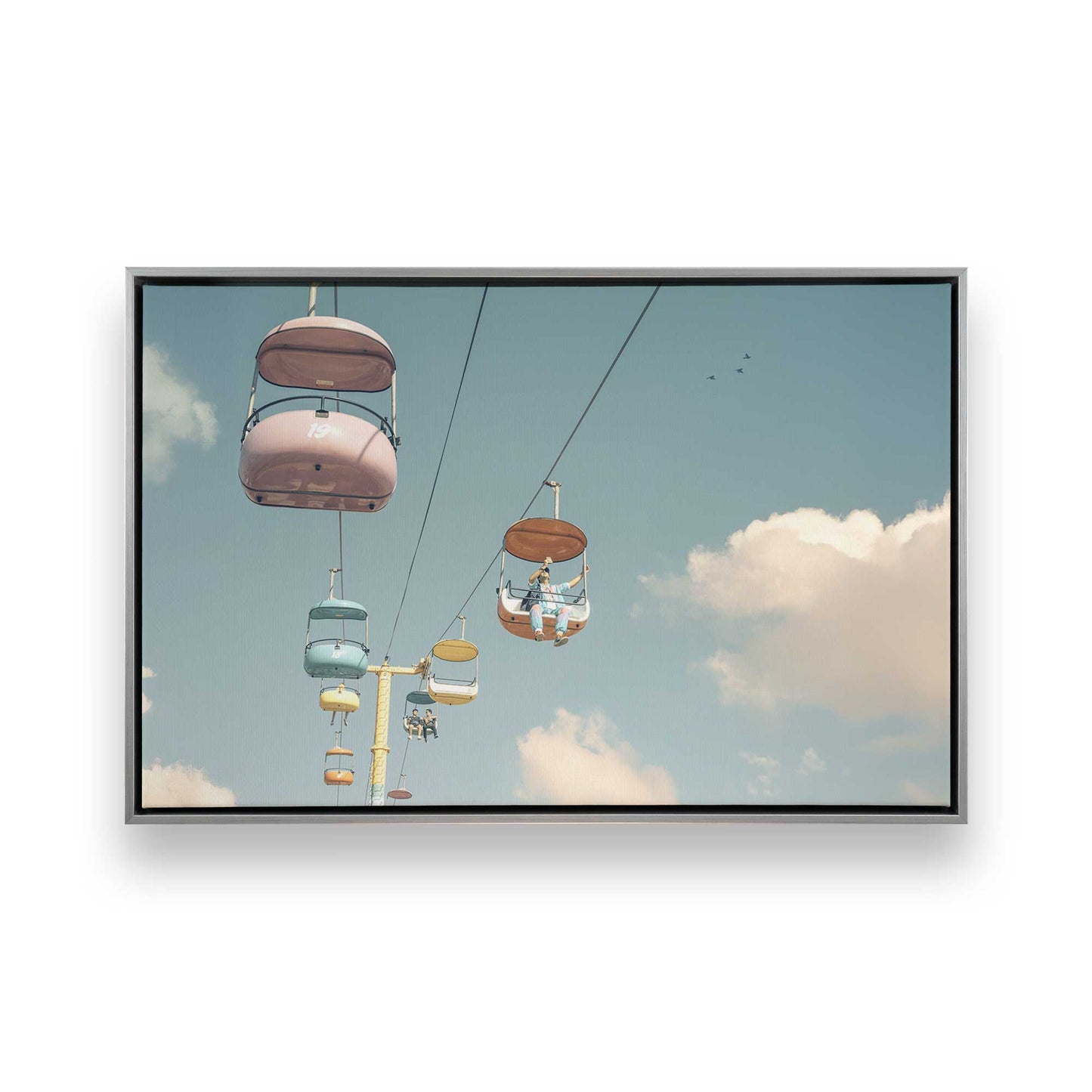 [Color:Polished Chrome], Picture of art in a Polished Chrome frame