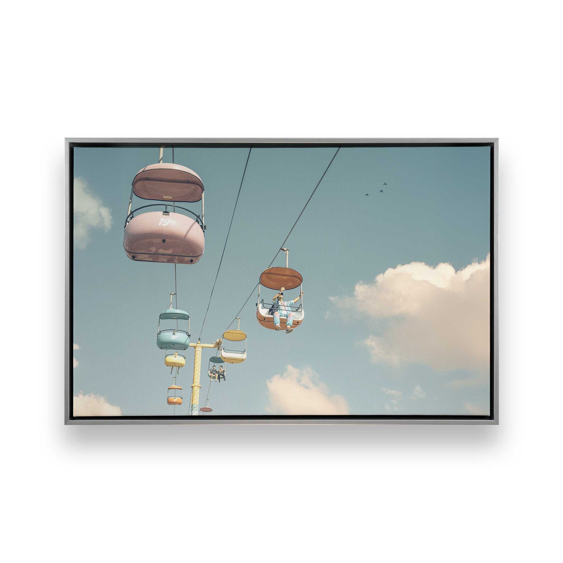 [Color:Polished Chrome], Picture of art in a Polished Chrome frame
