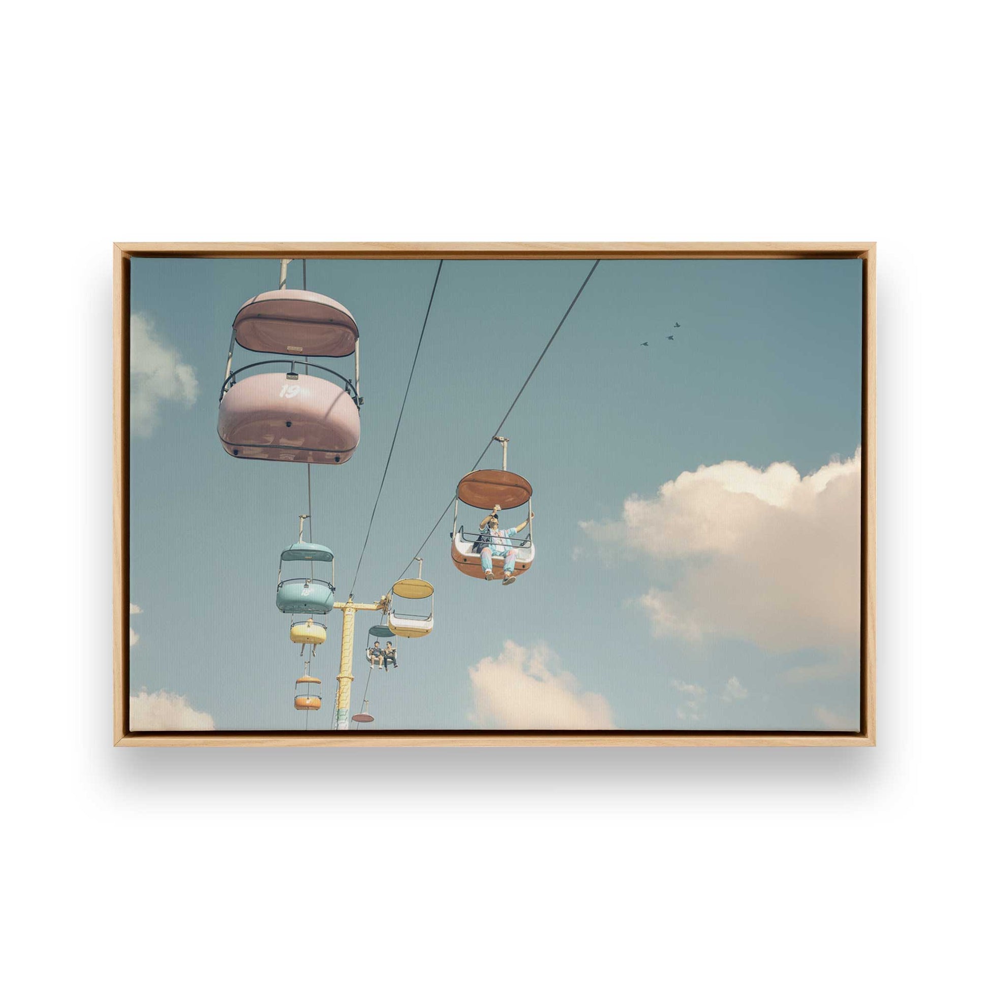 [Color:American Maple], Picture of art in a American Maple frame