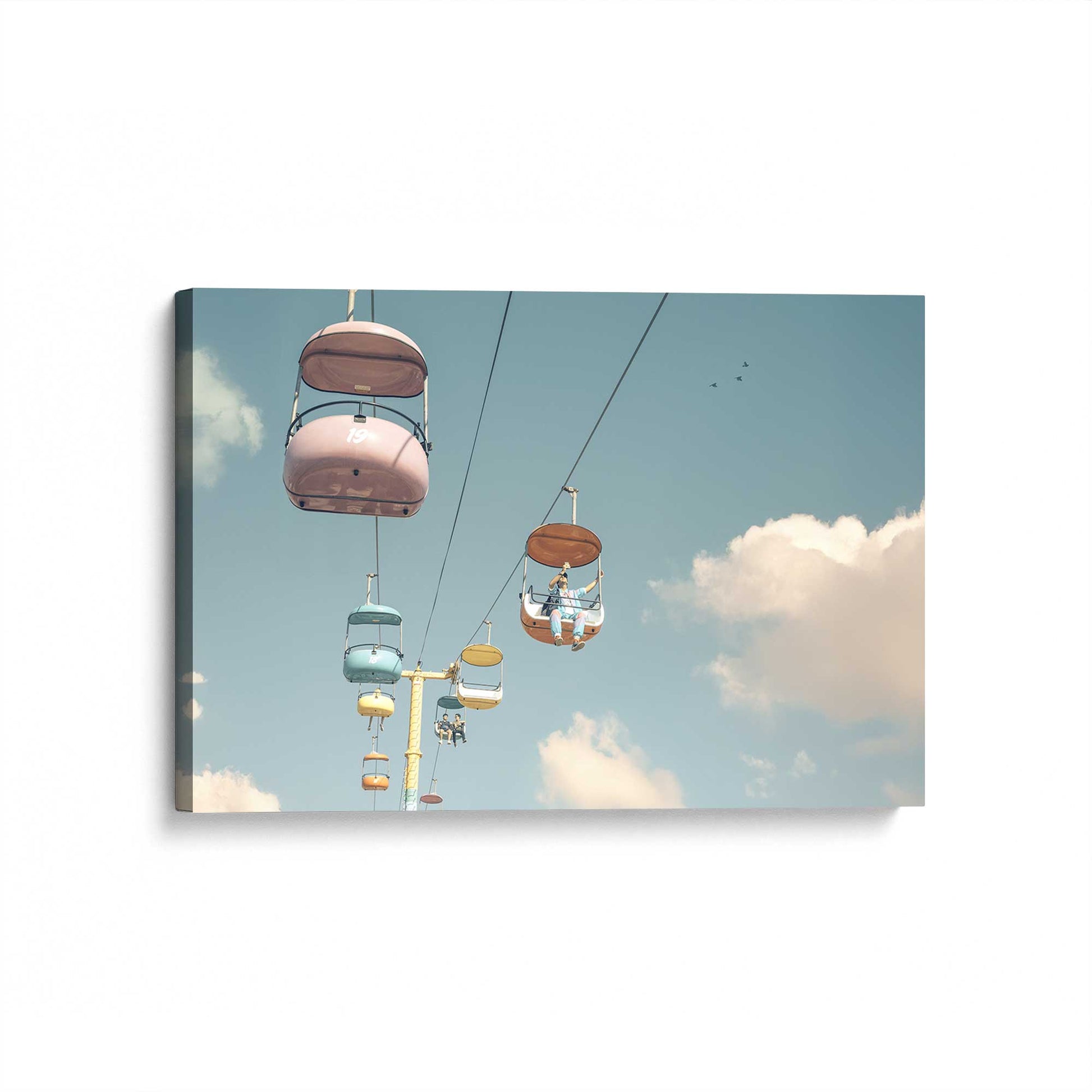 [Color:Stretched Canvas], Picture of art at an angle