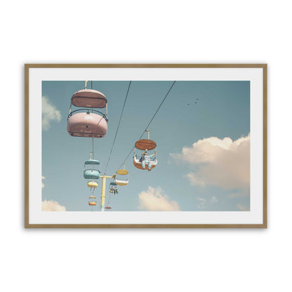 [Color:Brushed Gold], Picture of art in a Brushed Gold frame