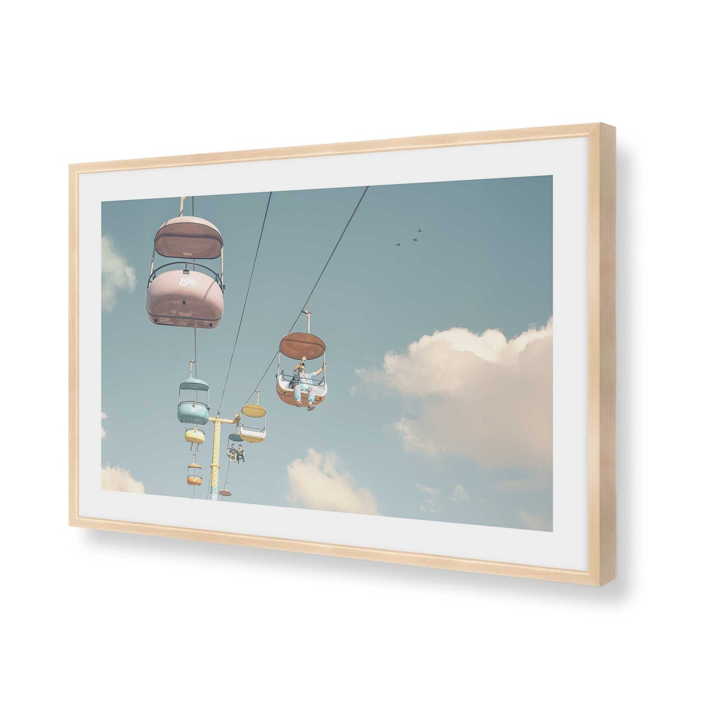 [Color:Raw Maple], Picture of art in a Raw Maple frame of the corner