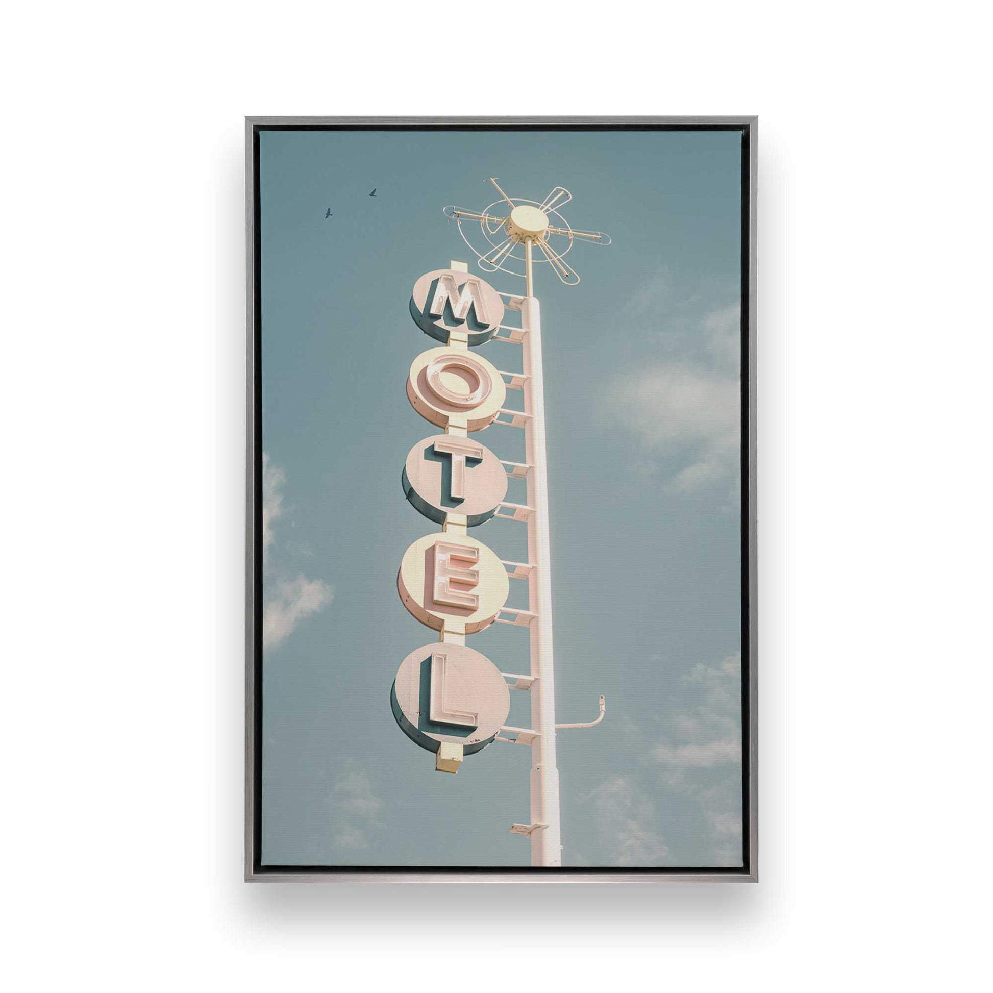 [Color:Polished Chrome], Picture of art in a Polished Chrome frame
