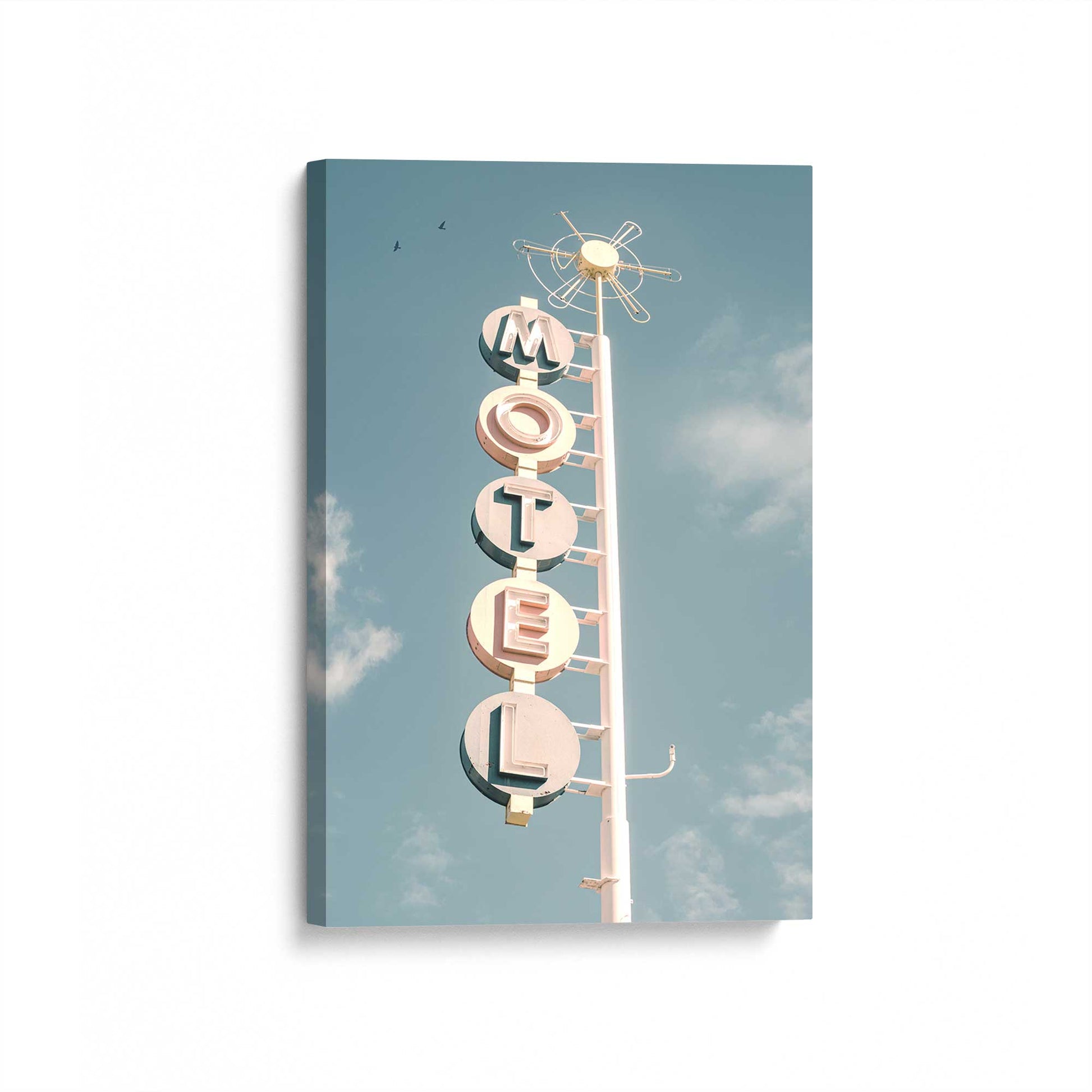 [Color:Stretched Canvas], Picture of art at an angle