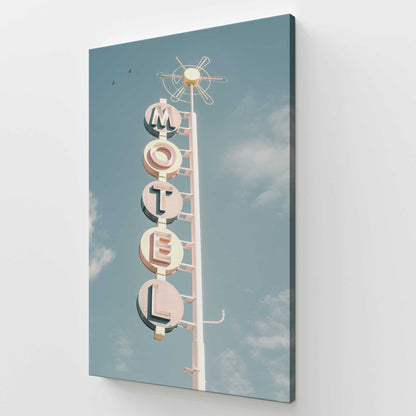 [Color:Stretched Canvas], Picture of art at an angle