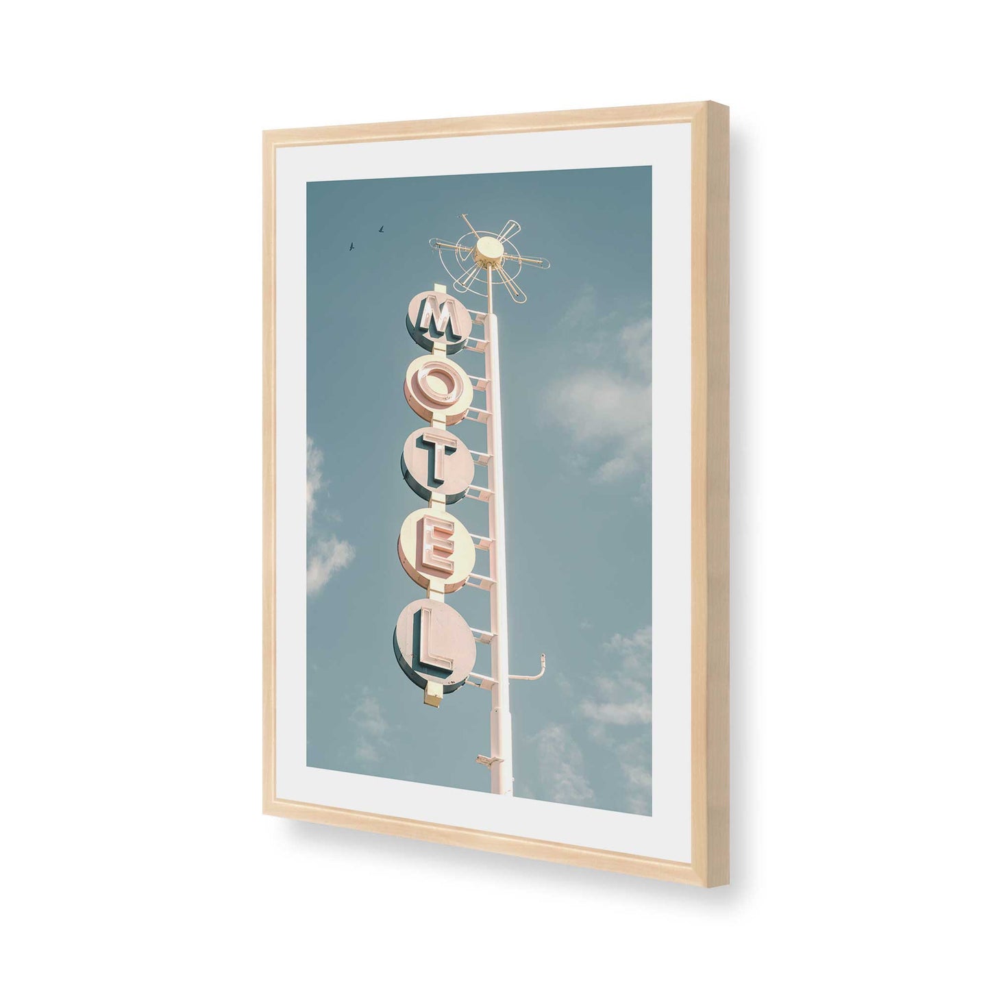 [Color:Raw Maple], Picture of art in a Raw Maple frame of the corner