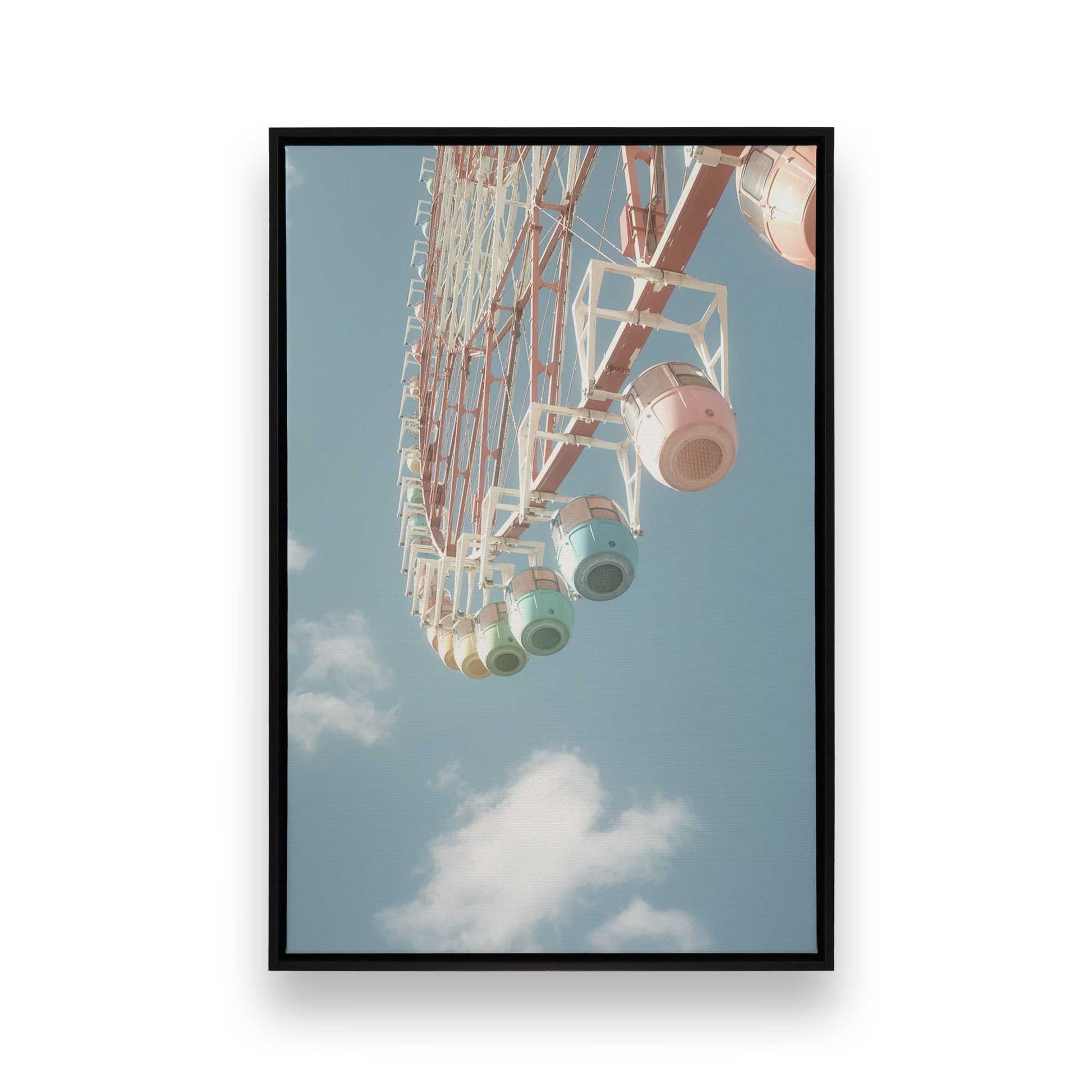 [Color:Satin Black], Picture of art in a Satin Black frame