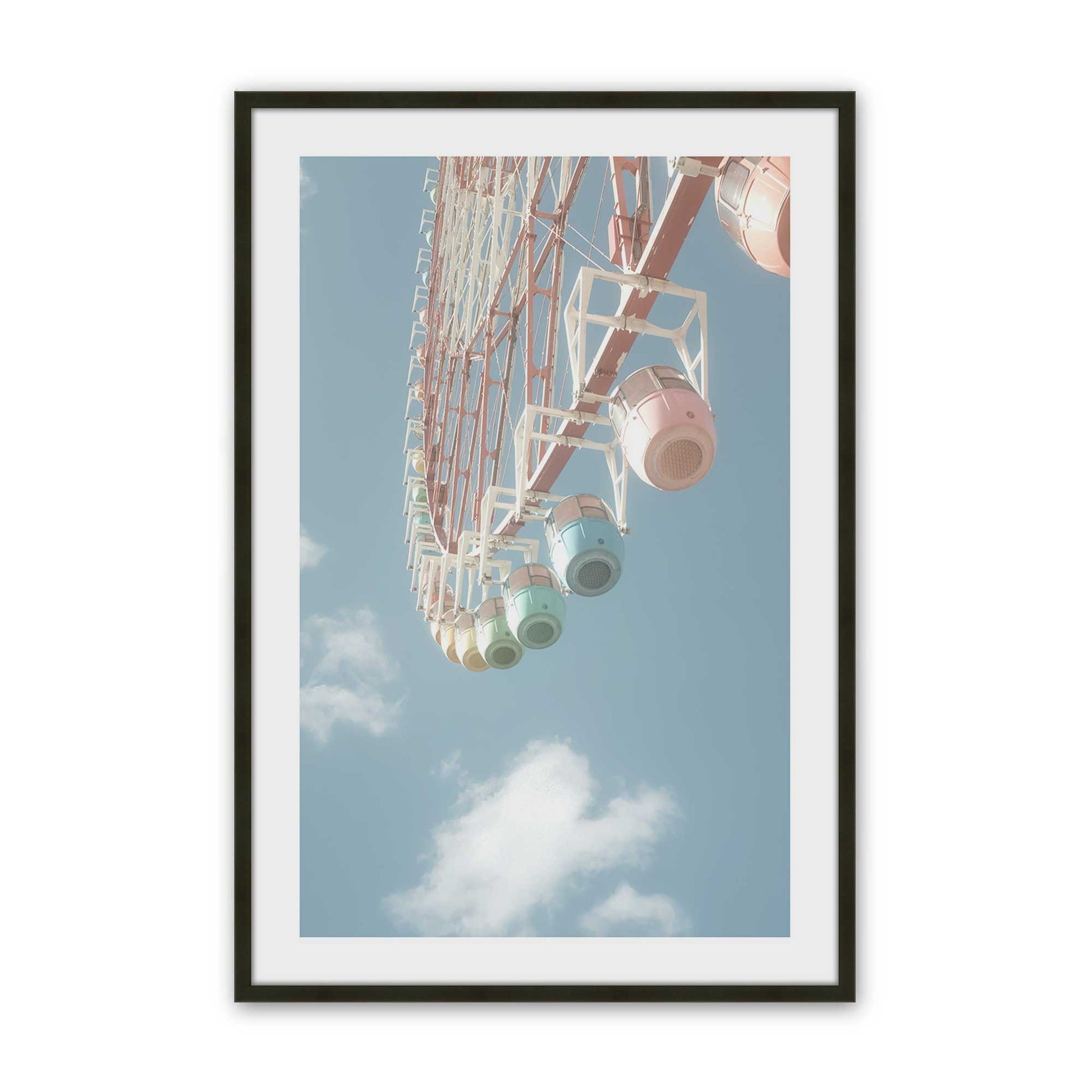 [Color:Satin Black], Picture of art in a Satin Black frame