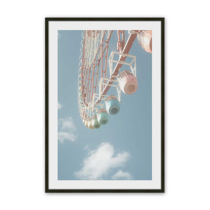 [Color:Satin Black], Picture of art in a Satin Black frame