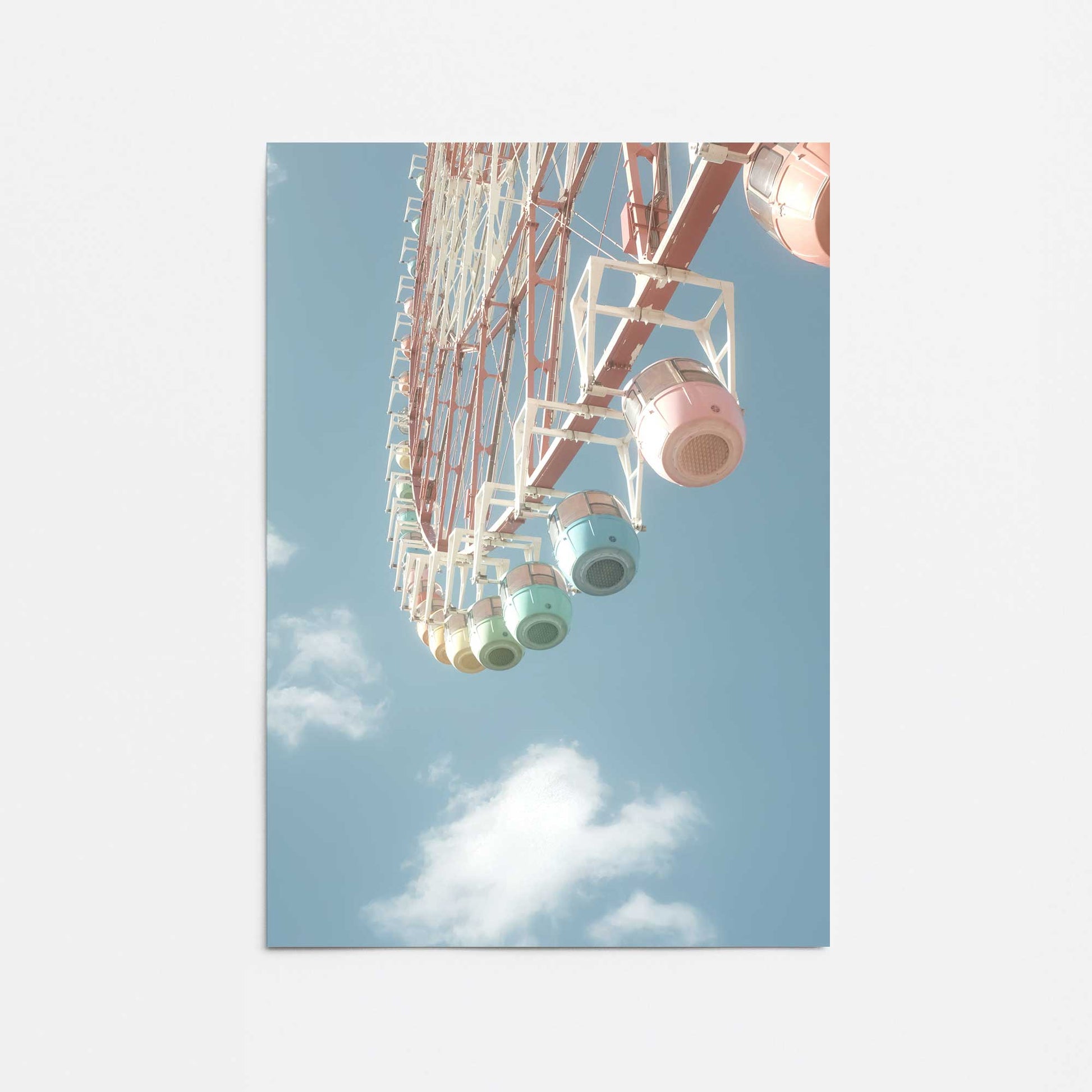 [color:Rolled Print], Picture of close up of art