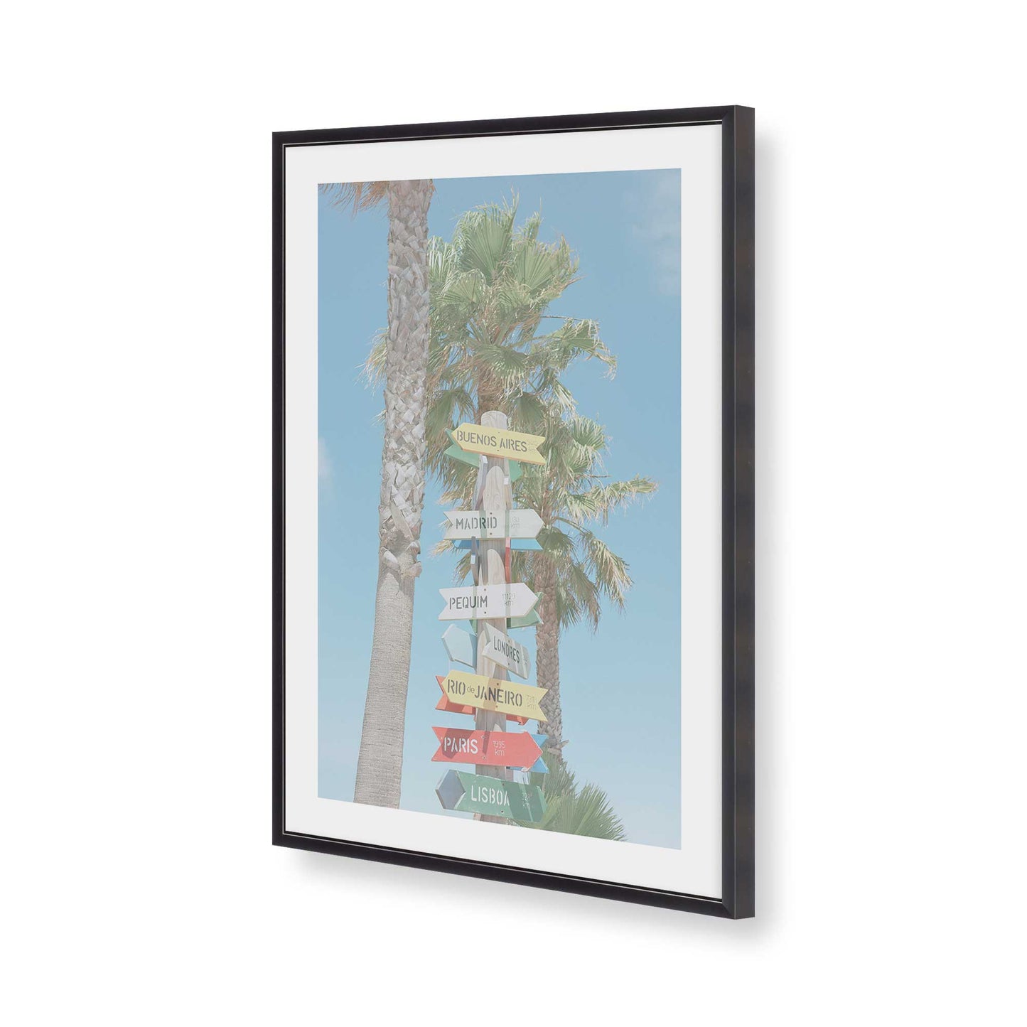 [Color:Weathered Zinc], Picture of art in a Weathered Zinc frame of the corner