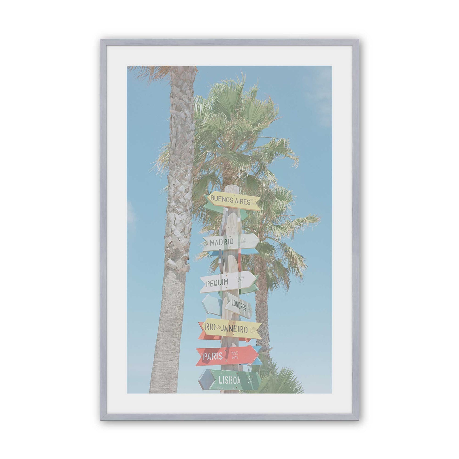 [Color:Polished Chrome], Picture of art in a Polished Chrome frame
