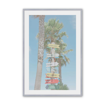 [Color:Polished Chrome], Picture of art in a Polished Chrome frame