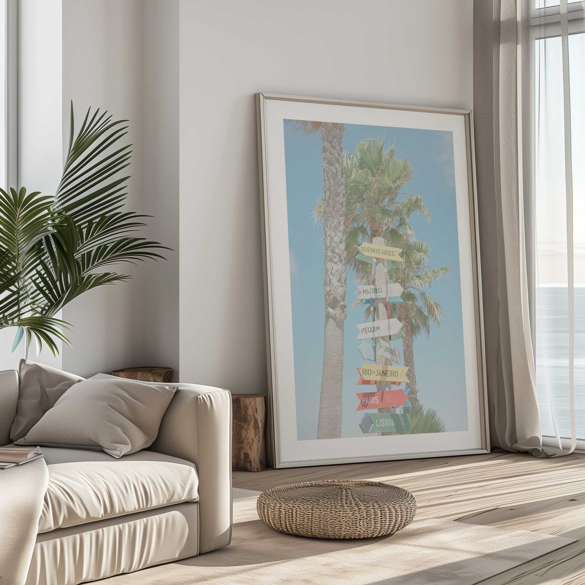 Picture of art in a room