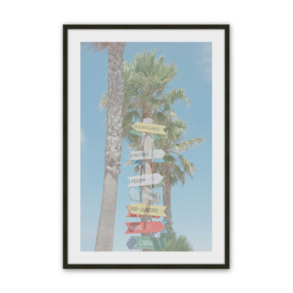 [Color:Satin Black], Picture of art in a Satin Black frame