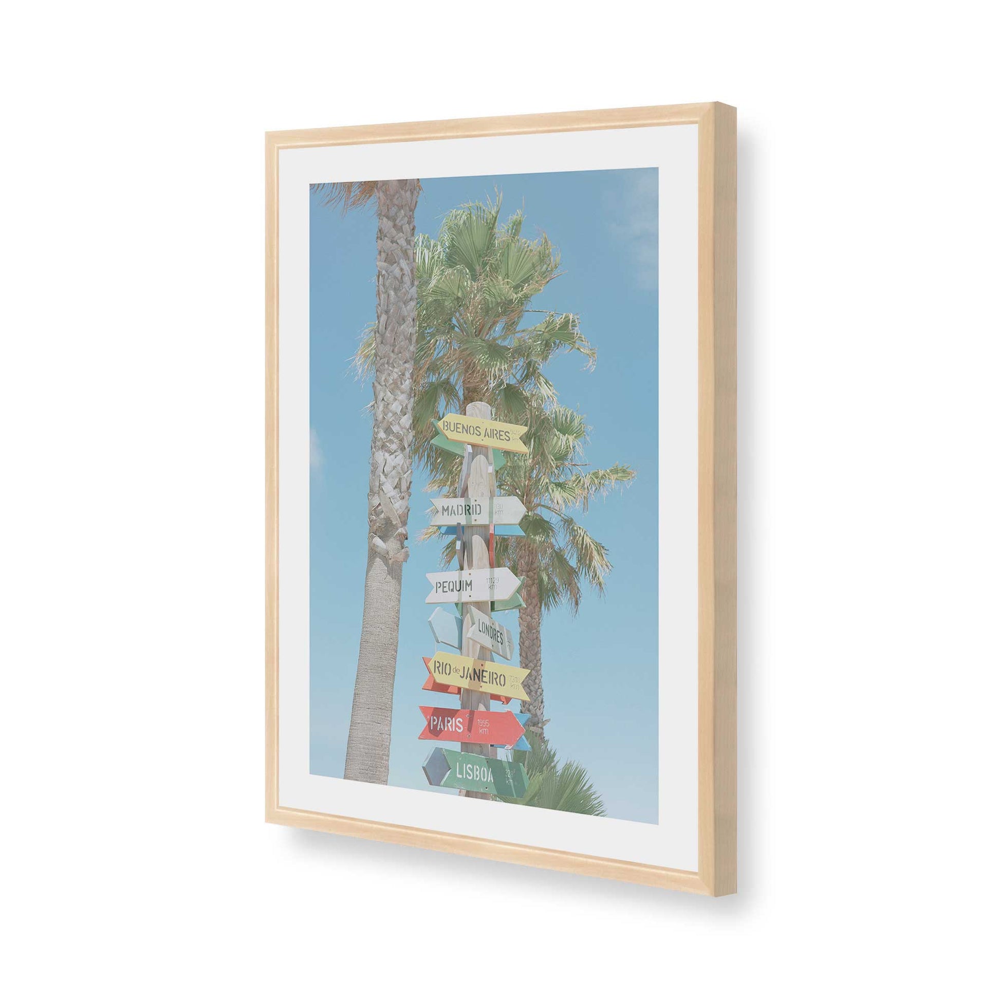 [Color:Raw Maple], Picture of art in a Raw Maple frame of the corner