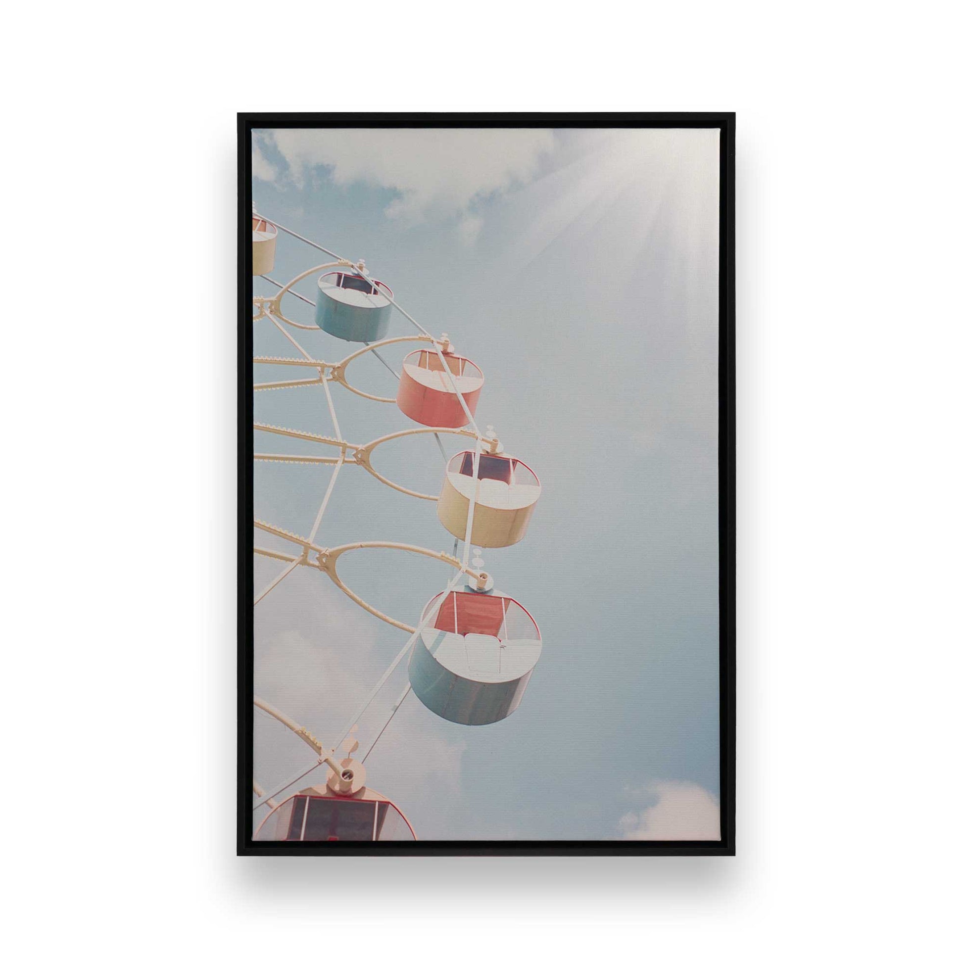 [Color:Satin Black], Picture of art in a Satin Black frame