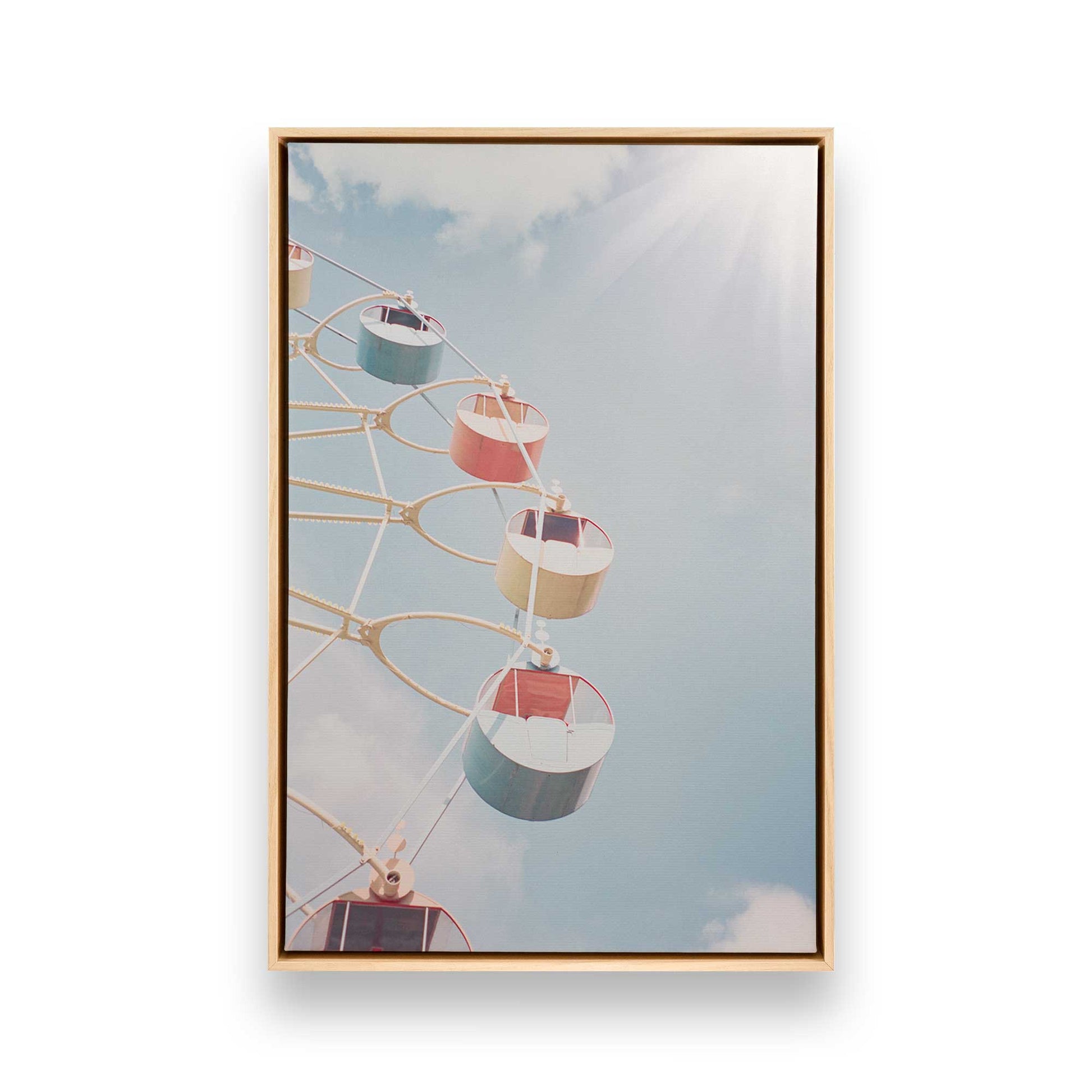 [Color:American Maple], Picture of art in a American Maple frame