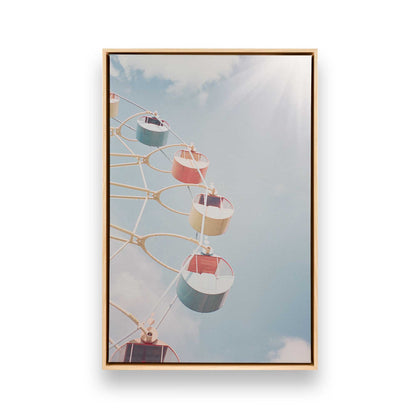 [Color:American Maple], Picture of art in a American Maple frame