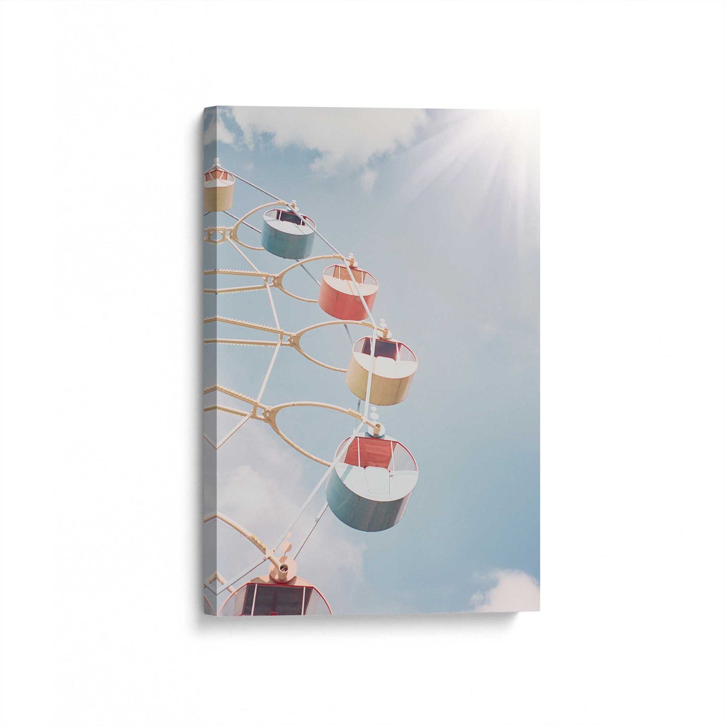 [Color:Stretched Canvas], Picture of art at an angle