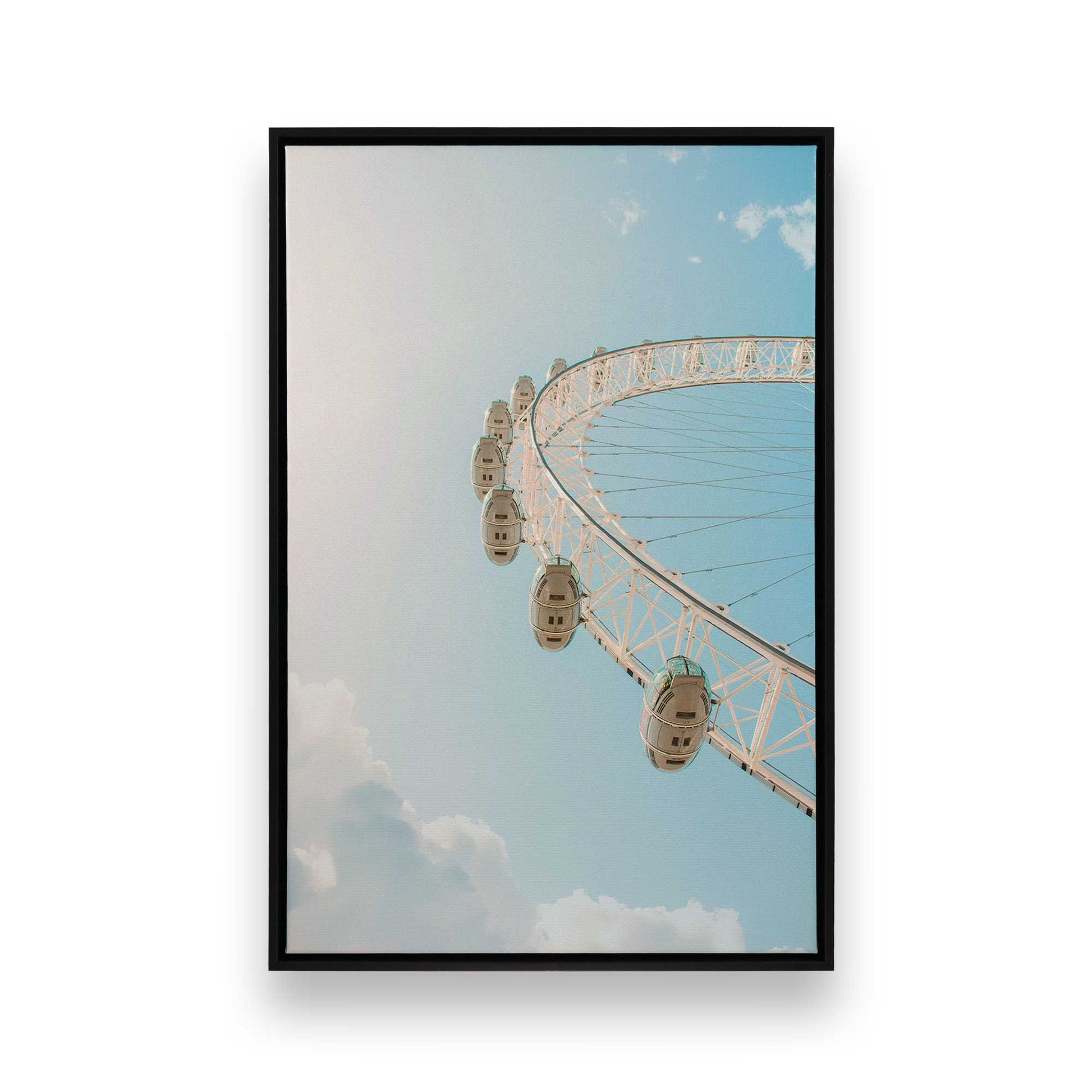 [Color:Satin Black], Picture of art in a Satin Black frame