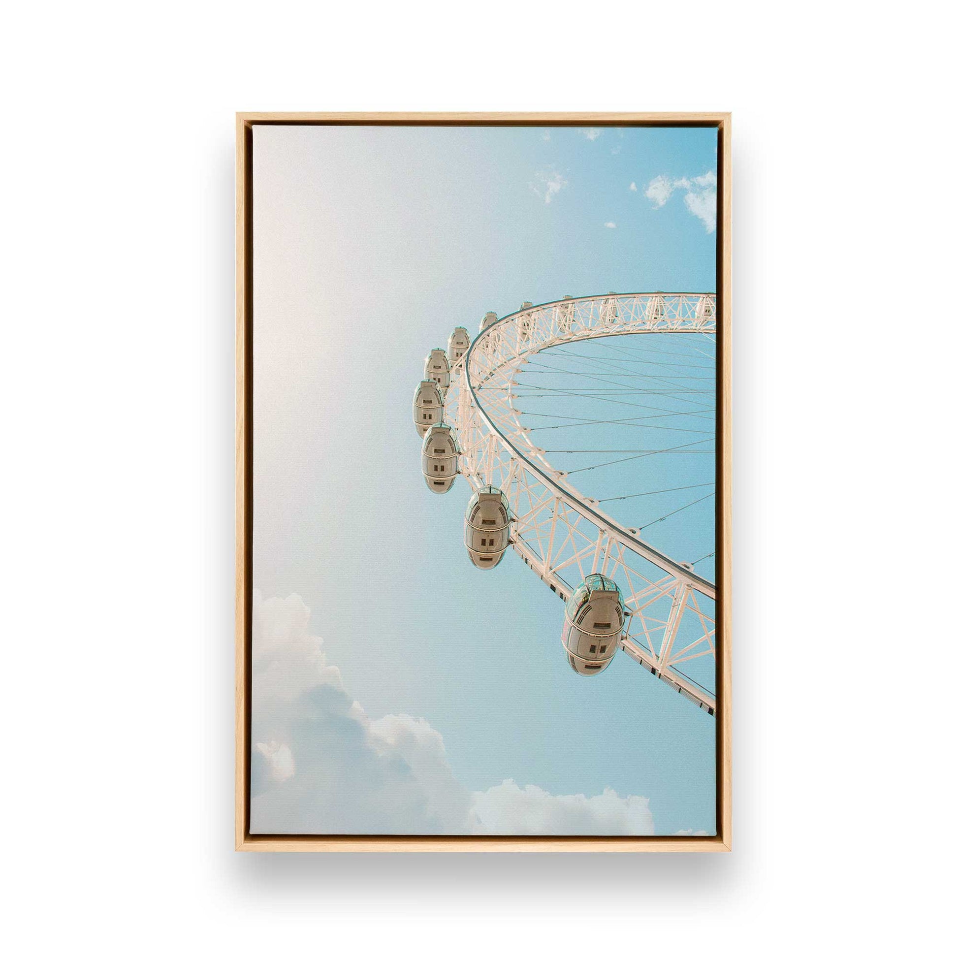 [Color:American Maple], Picture of art in a American Maple frame