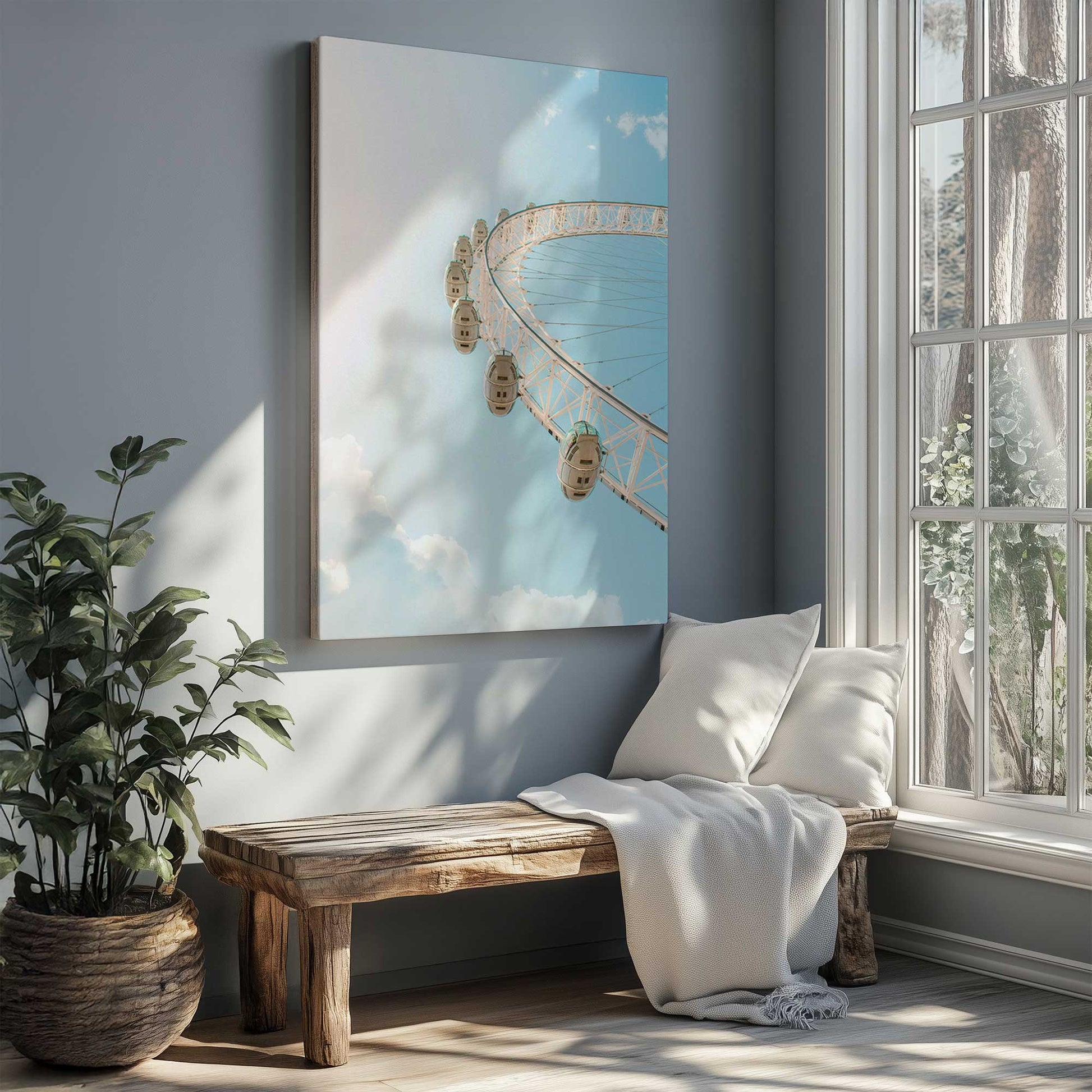 Picture of art in a room