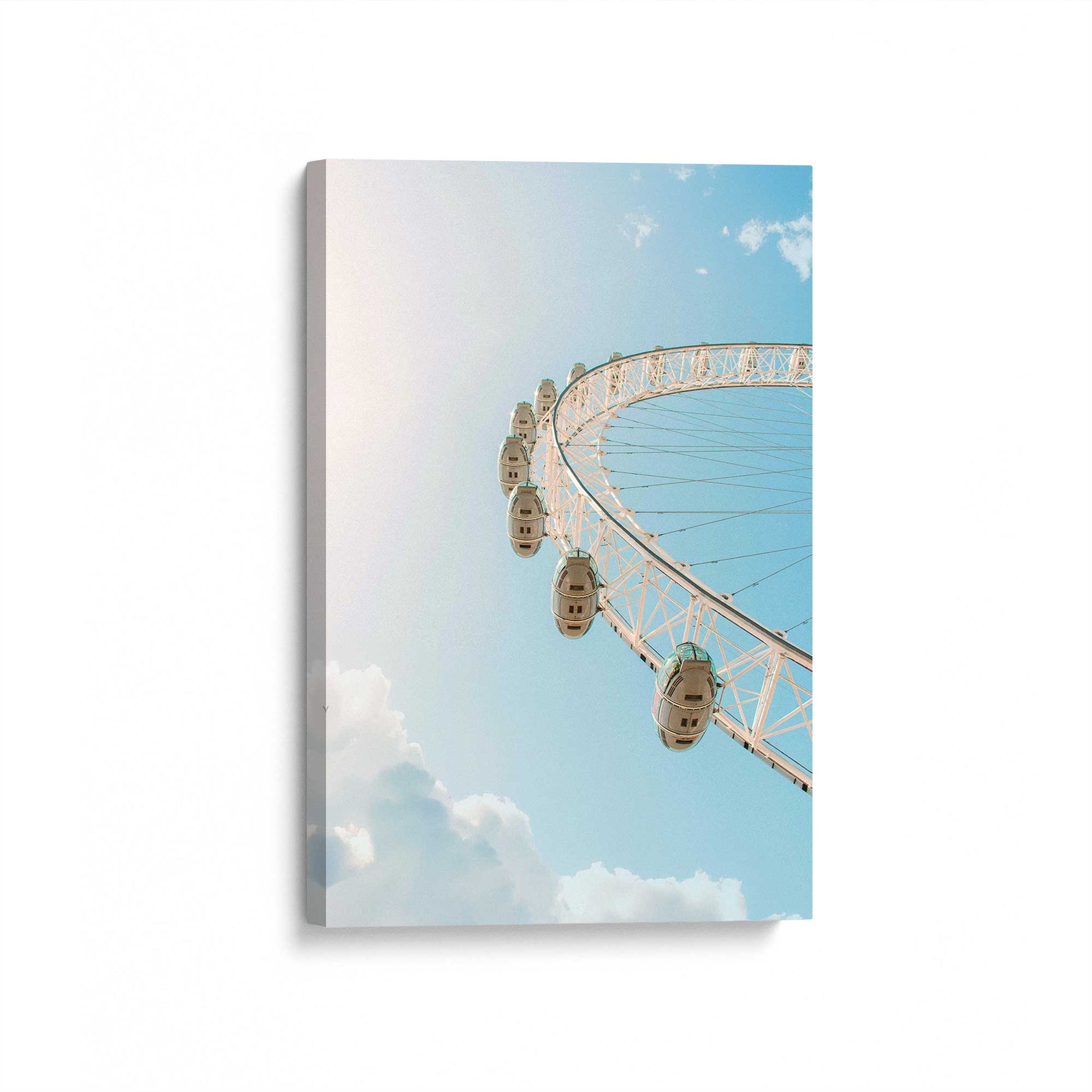 [Color:Stretched Canvas], Picture of art at an angle