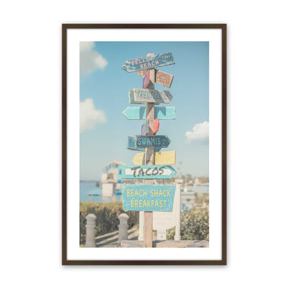 [Color:Brown], Picture of art in a Brown frame