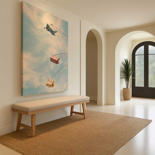 [LIFESTYLE], art hanging in a room