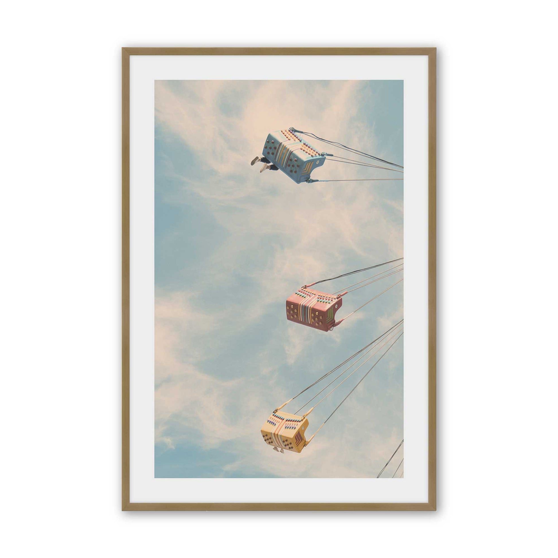 [Color:Brushed Gold], Picture of art in a Brushed Gold frame