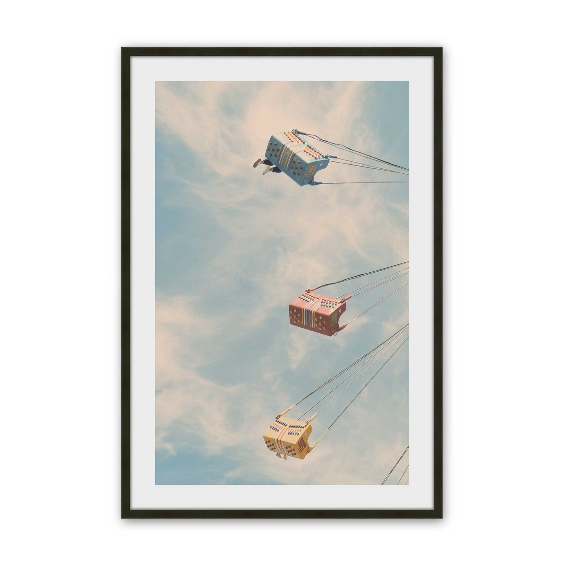 [Color:Satin Black], Picture of art in a Satin Black frame