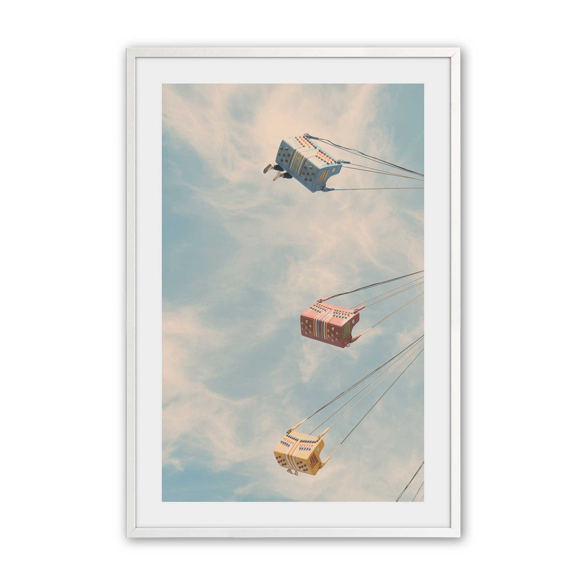 [Color:Opaque White], Picture of art in a Opaque White frame