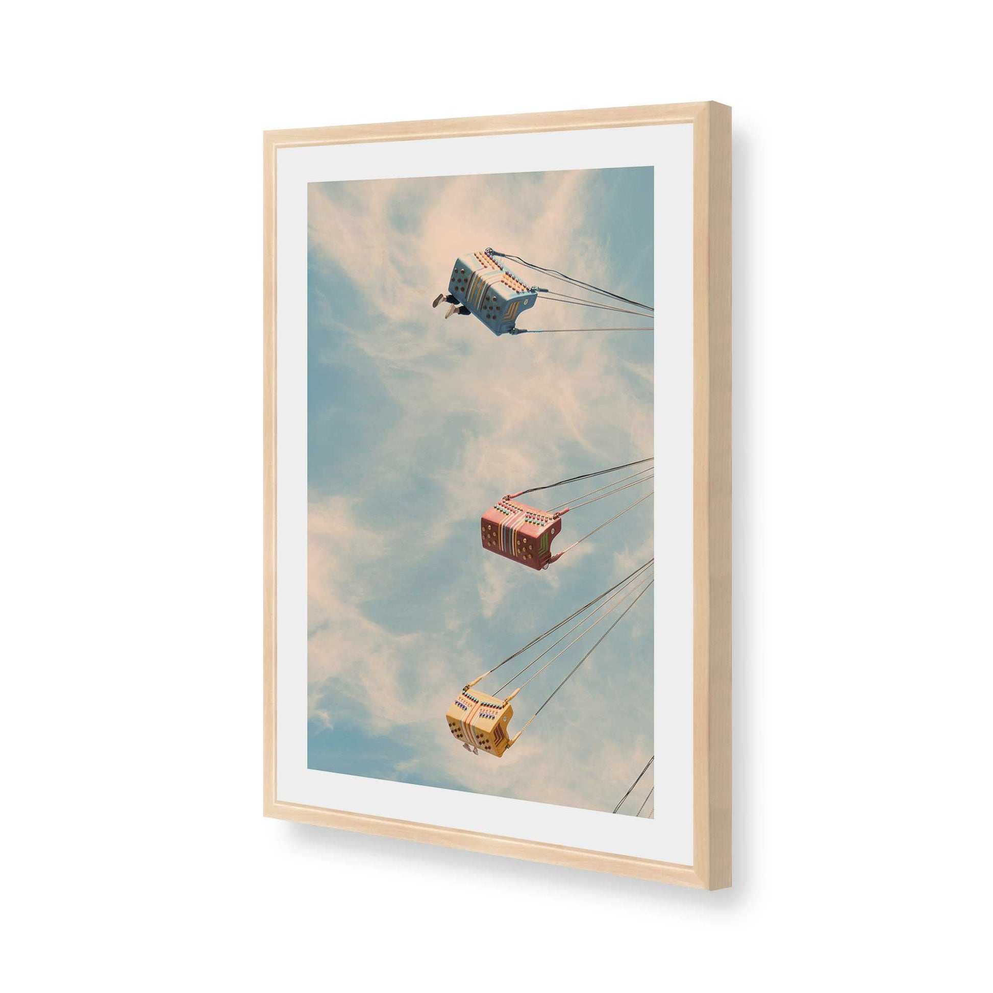 [Color:Raw Maple], Picture of art in a Raw Maple frame of the corner