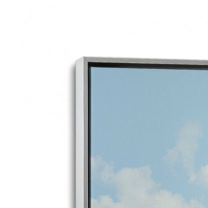 [Color:Polished Chrome], Picture of art in a Polished Chrome frame at an angle