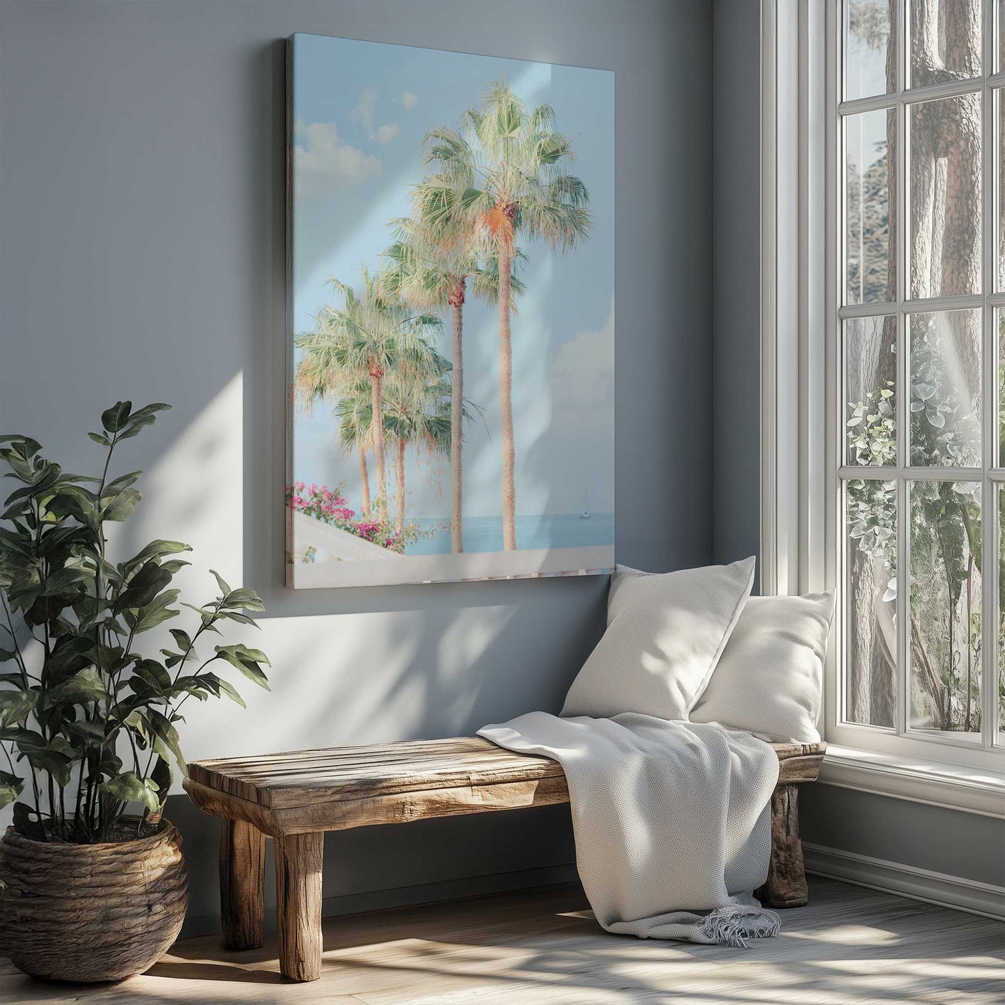 Picture of art in a room