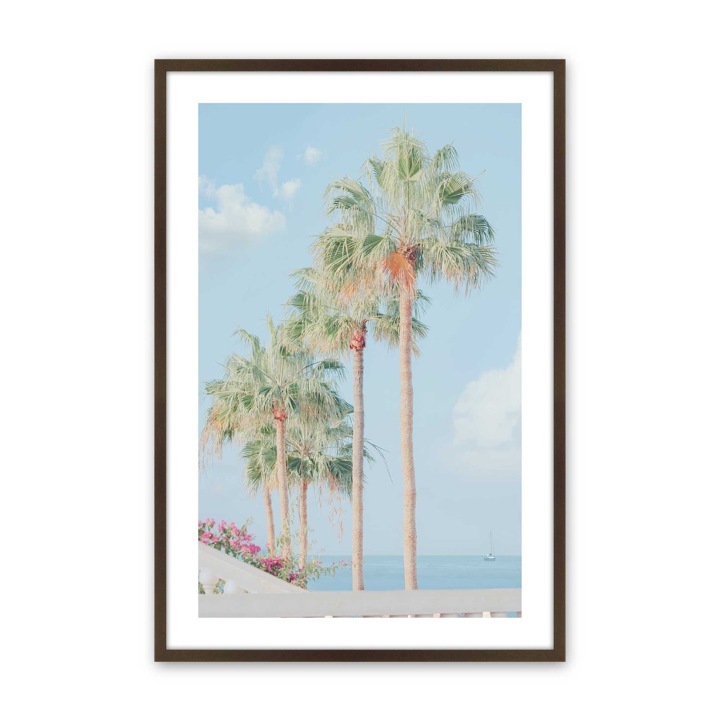 [Color:Brown], Picture of art in a Brown frame